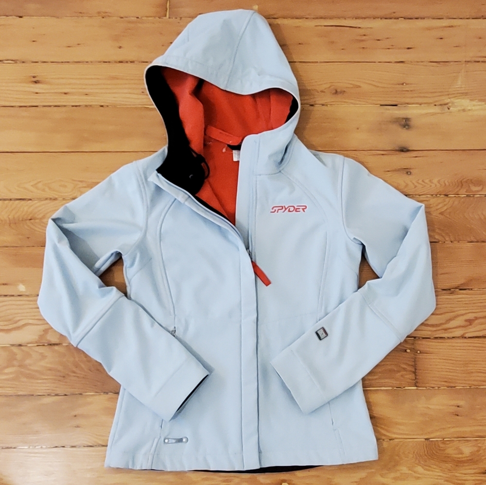 Spyder Light Blue Ski Shell